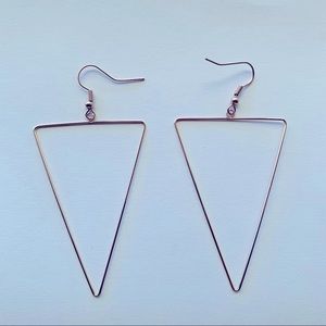 ‼️ 5/$20 Triangle shaped dangle earrings